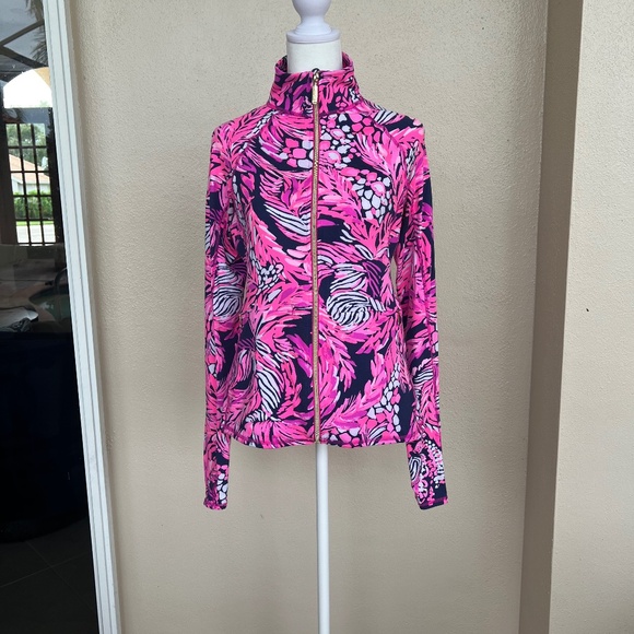 Lilly Pulitzer Jackets & Blazers - Lilly Pulitzer Luxletic Zip Up Jacket